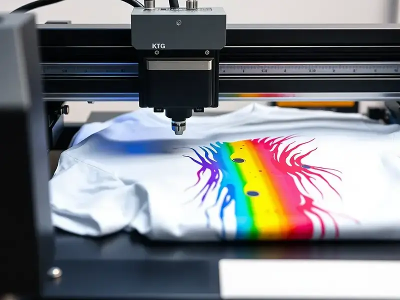 Direct-to-Garment printing process