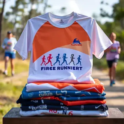 Custom race shirts for local running club