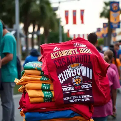 School spirit wear and event t-shirts